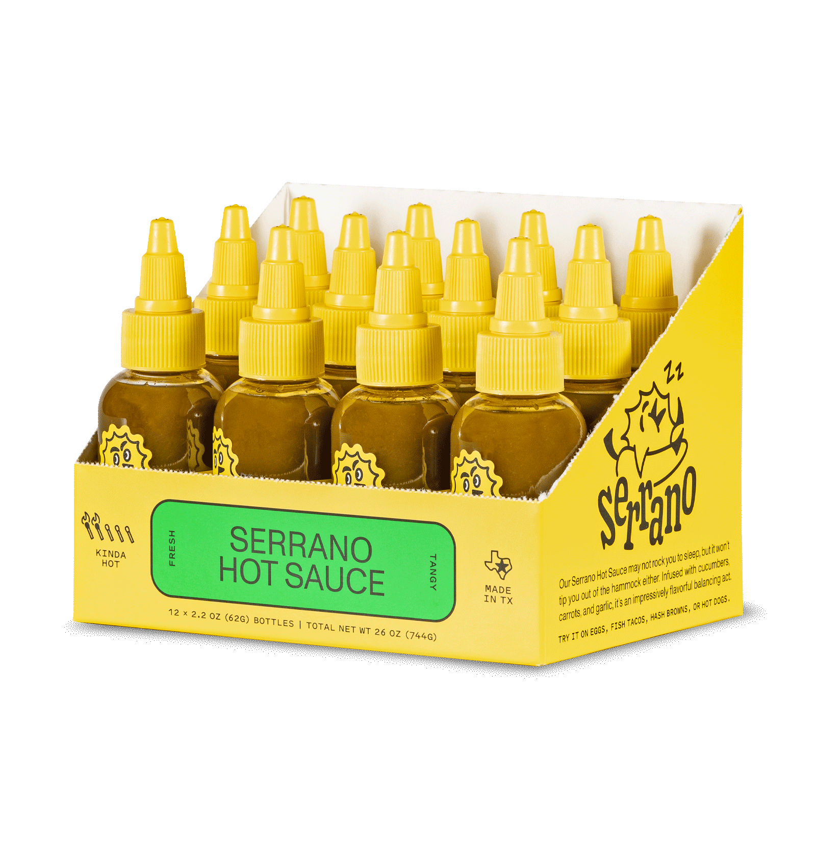 Classic Serrano Hot Sauce