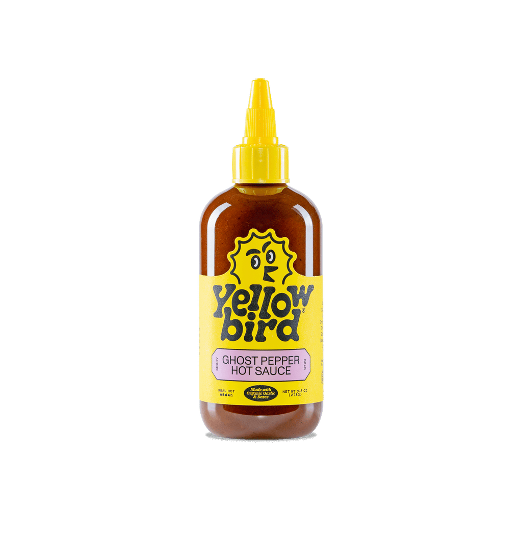 Made with Organic Ghost Pepper Hot Sauce