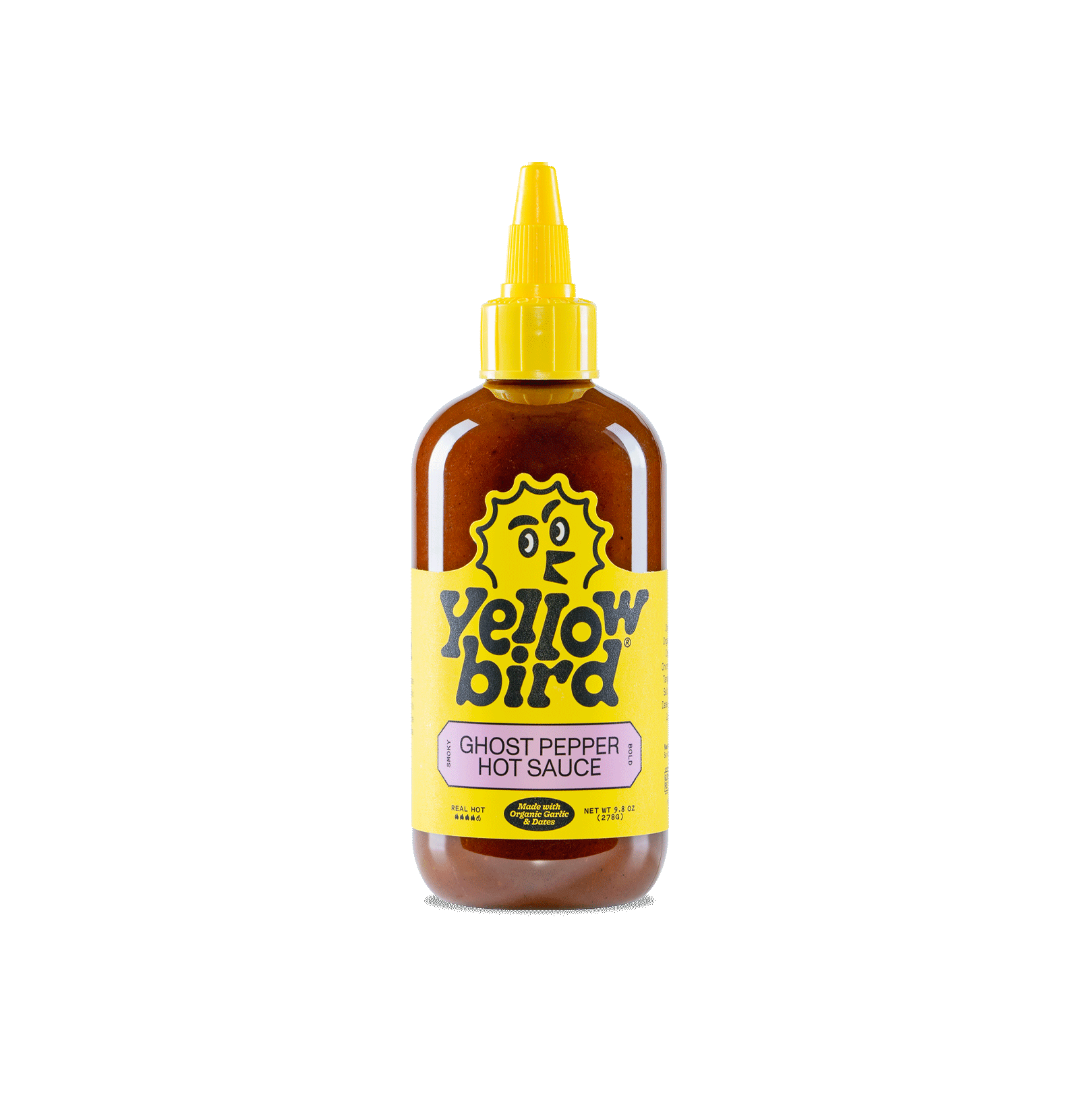 Made with Organic Ghost Pepper Hot Sauce